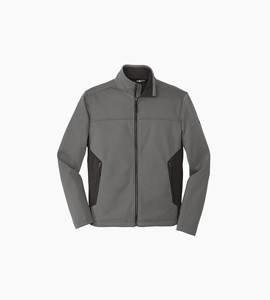 The north face ridgeline soft shell jacket asphalt grey black