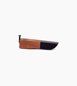 Areaware bottle opener walnut black