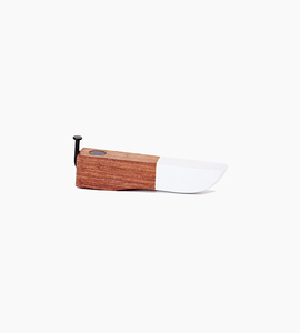 Areaware bottle opener walnut white