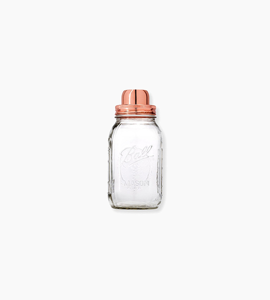 W p design the mason shaker metallics copper