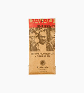 Askinosie chocolate signature bars dark milk fleur de sel