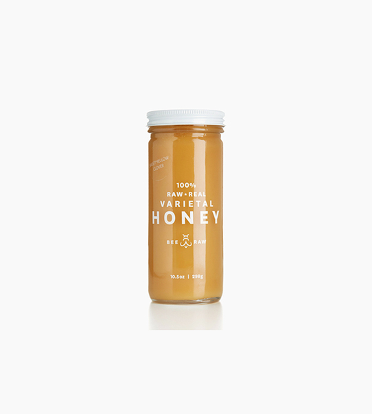Bee raw colorado sweet yellow clover honey