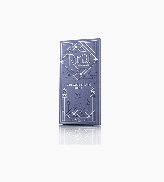 Ritual chocolate bars mid mountain